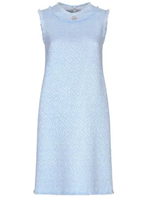 chinese dress ladies Blue Flower Lace Midi Dress – self-portrait-US main image 1