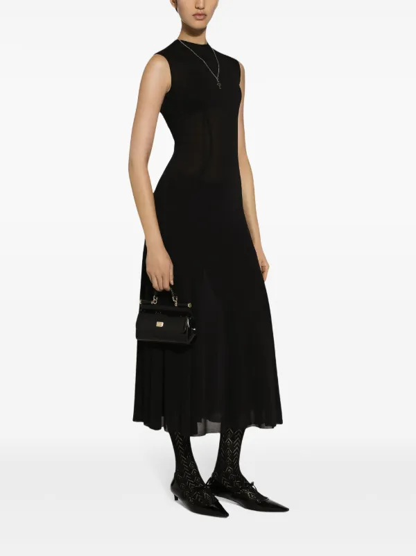 Dolce & Gabbana ノースリーブドレス 36 Dolce & Gabbana ノースリーブ ドレス | ブラック | FARFETCH JP