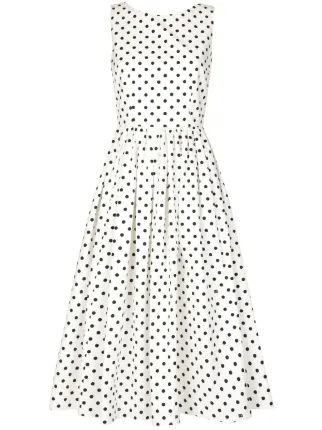 white christmas dresses Bonita Dress - Polka Dot Sunflower main image 1