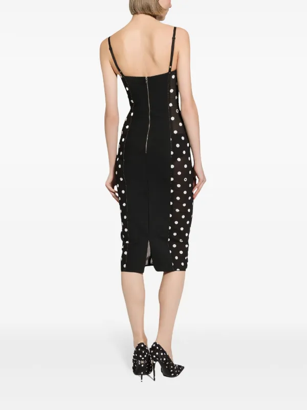 【送料&関税込】Dolce & Gabbana Midi Corsetry Dress Dolce & Gabbana corset-style Midi Dress | Black | FARFETCH