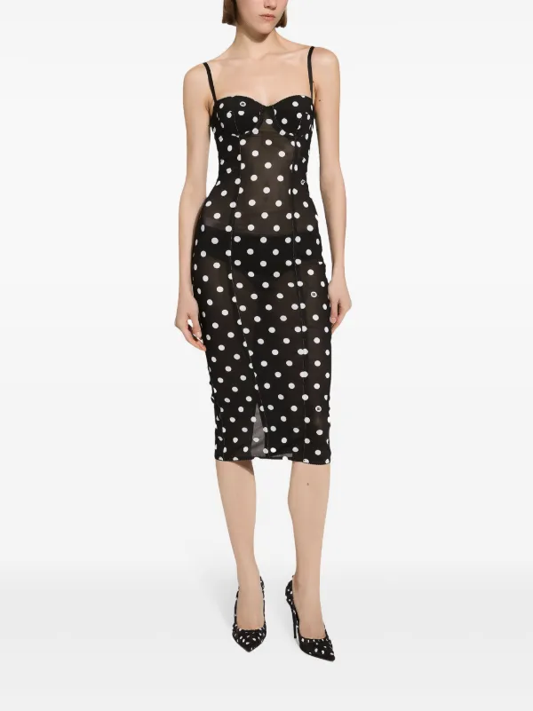 【関税込み】dolce & gabbana Midi corsetry dress Dolce & Gabbana Satin-Lace Corset Midi Dress | Harrods US