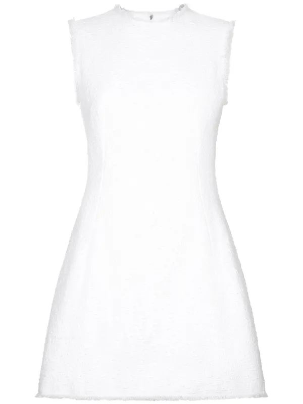Dolce & Gabbana Abito Corto Smanicato | Bianco | FARFETCH IT