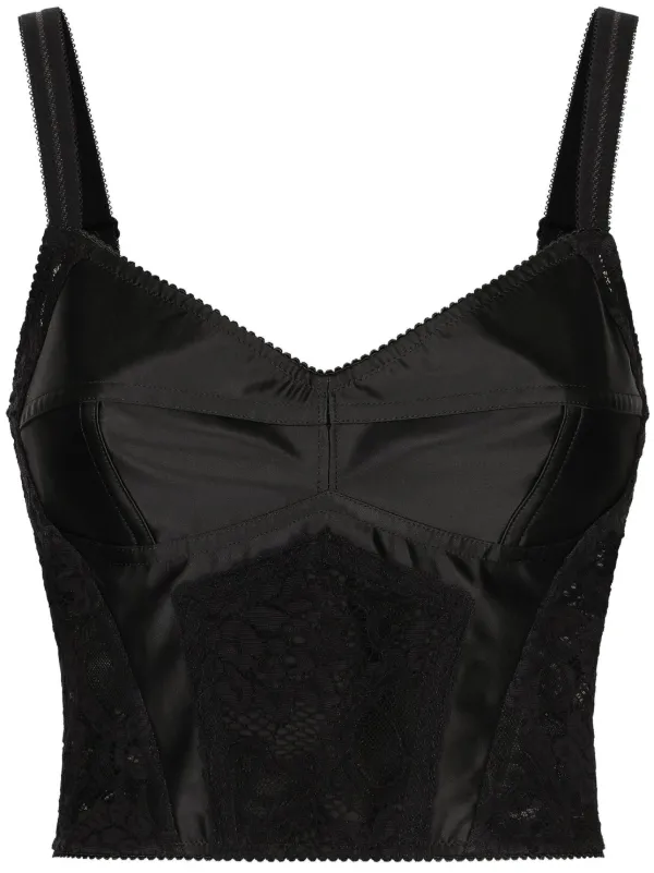 Dolce and gabbana corset top hotsell