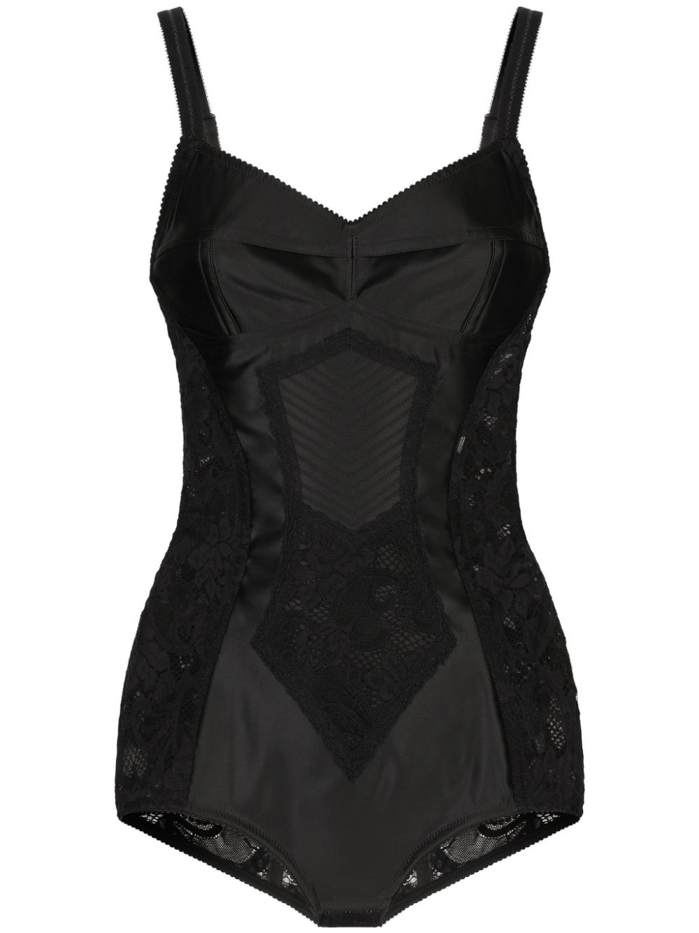 Dolce & Gabbana panelled bodysuit - Black