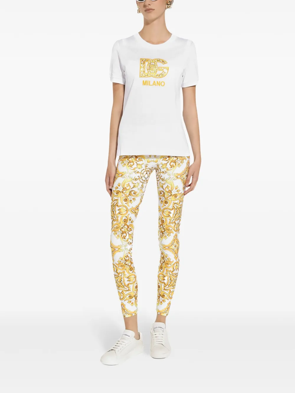 Dolce & Gabbana playera con logo DG bordado | Playeras y jerséis | Image 2
