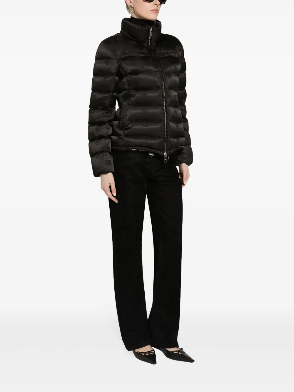 Dolce & Gabbana Piumino con monogramma jacquard | Giacche | Image 3