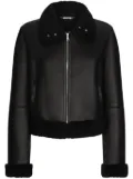 Dolce & Gabbana lambskin biker jacket - Black