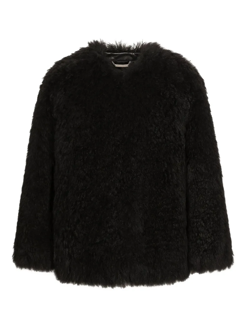 Dolce & Gabbana sheep-shearling coat | Black | Image 1