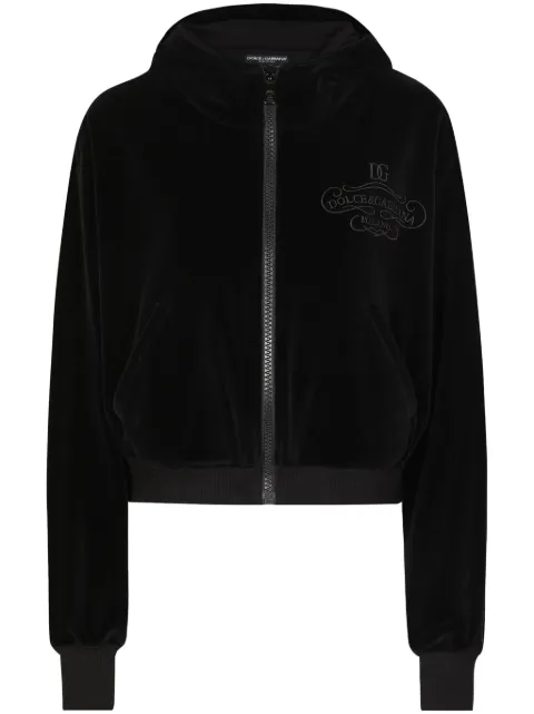 Dolce & Gabbana hoodie con logo bordado