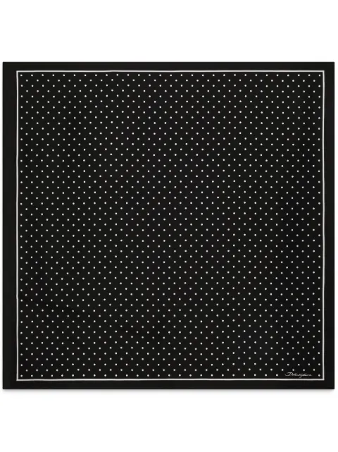 Dolce & Gabbana polka-dot silk scarf FN090RGDCLC - 0