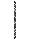 Dolce & Gabbana striped silk headscarf - Black