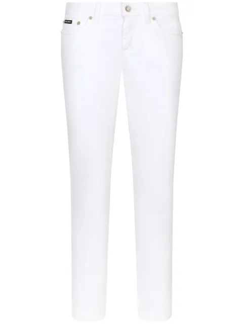 Dolce & Gabbana Jeans skinny a vita bassa