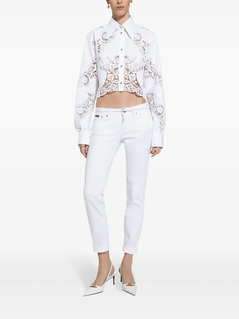 dolce&gabbana Dolce & Gabbana Skinny jeans - Wit