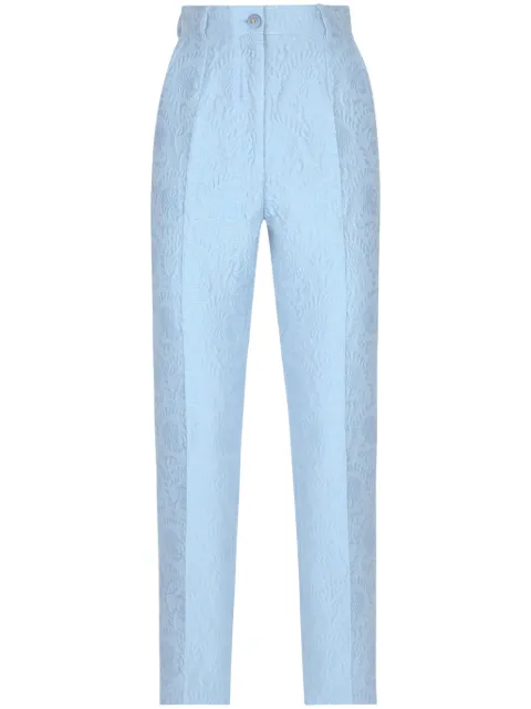 Dolce & Gabbana pantalones de vestir en jacquard