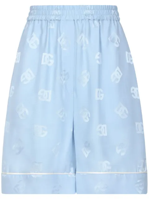 Dolce & Gabbana shorts con logo estampado