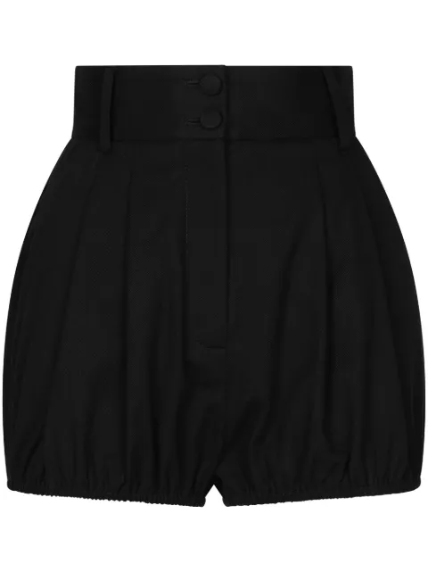 Dolce & Gabbana pleated gabardine shorts