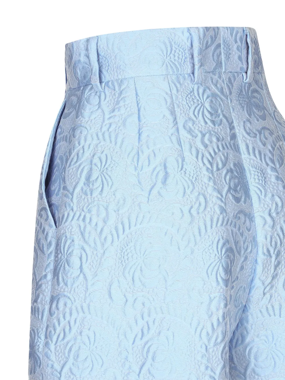 Dolce & Gabbana Jacquard Tailored Shorts | Blue | FARFETCH