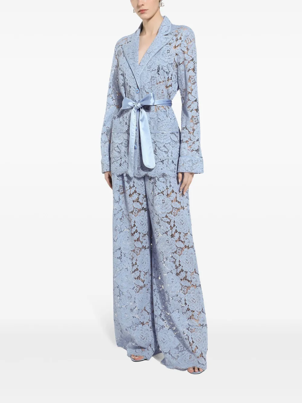 Dolce & Gabbana Broek met wijde pijpen - Blauw