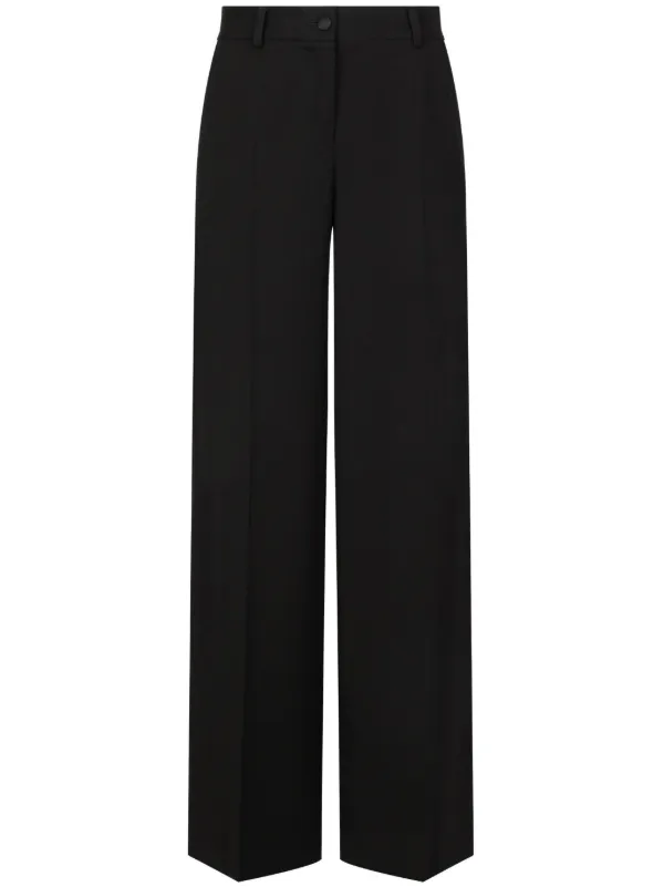 Dolce & Gabbana ワイドパンツ | ブラック | FARFETCH JP