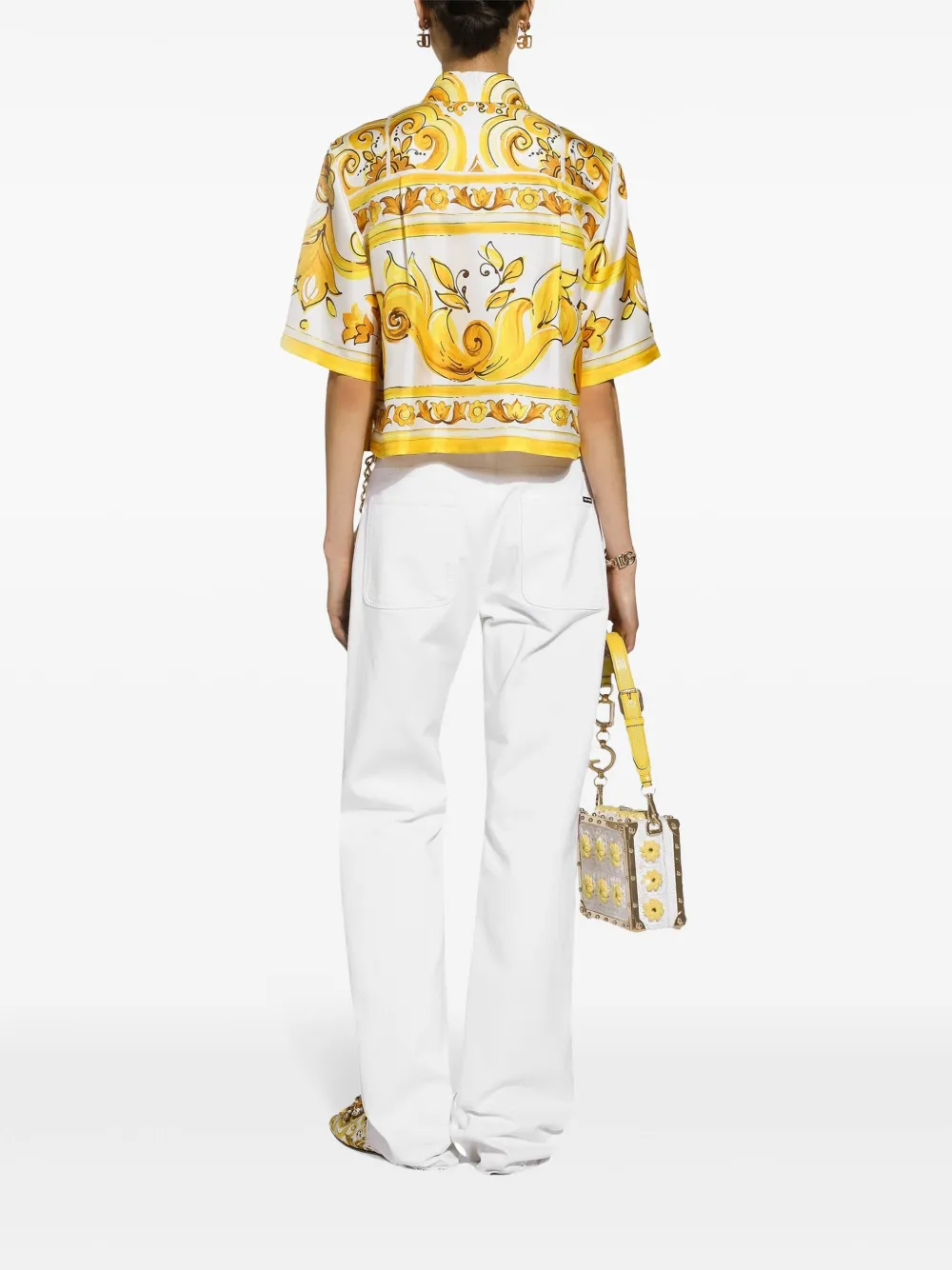 Dolce & Gabbana High waist jeans Wit