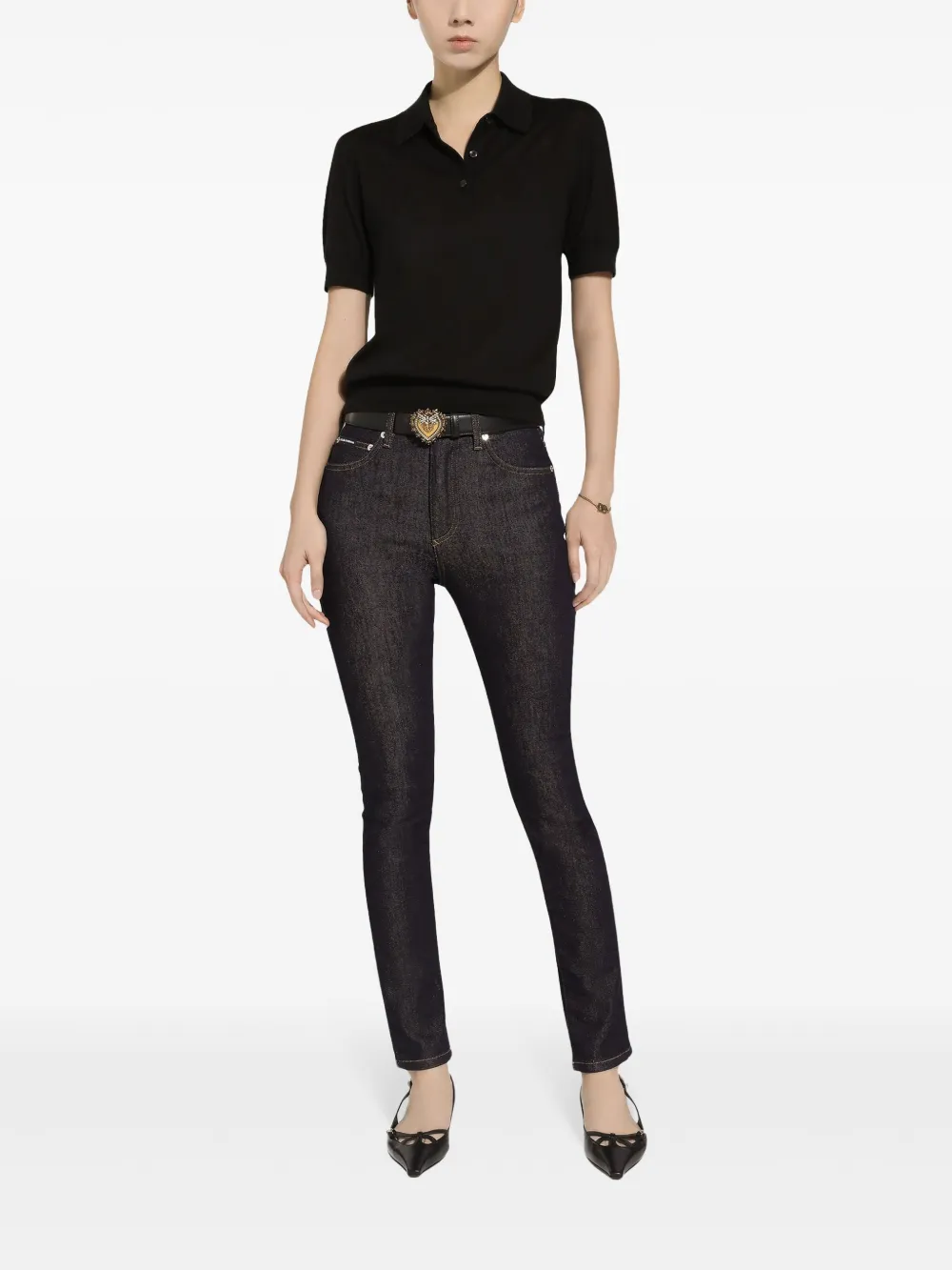 dolce&gabbana Dolce & Gabbana Skinny jeans - Zwart