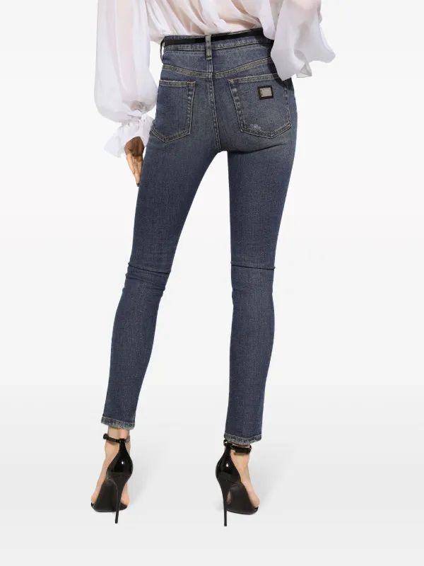 Dolce & Gabbana ドルチェ＆ガッバーナ ローライズ スキニージーンズ - FARFETCH