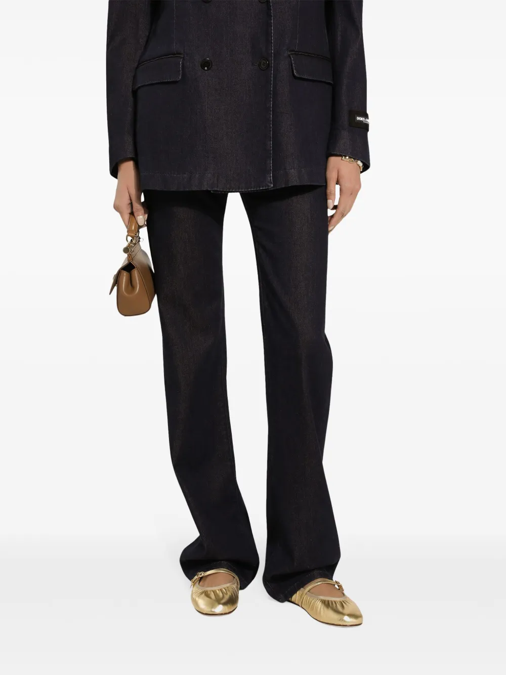 Dolce & Gabbana Straight jeans Zwart