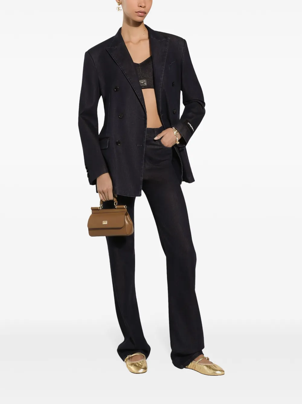 Dolce & Gabbana Straight jeans Zwart