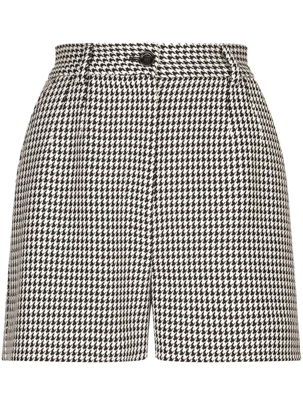 Dolce & Gabbana Shorts met tartan ruit Zwart