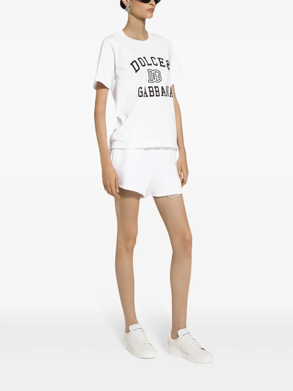 Dolce & Gabbana Straight shorts Wit