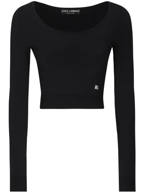 Dolce & Gabbana top tejido de canalé