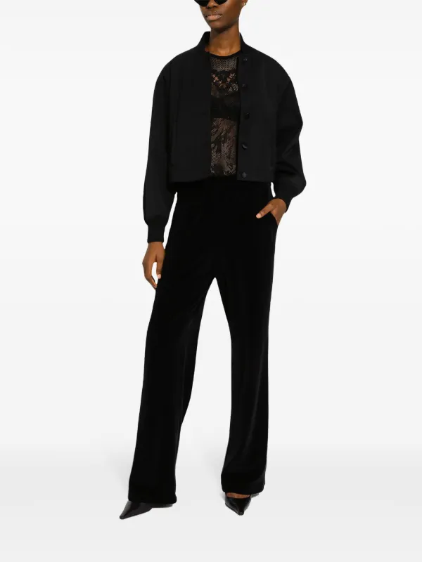 ドルチェ&ガッバーナ　レースニット Dolce & Gabbana レース ニットトップ | ブラック | FARFETCH JP