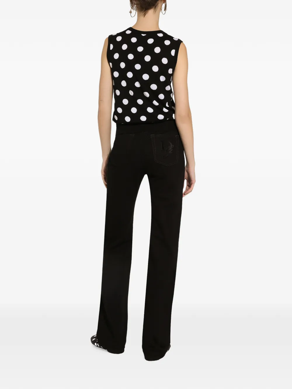 Dolce & Gabbana Hemd met stippen Zwart