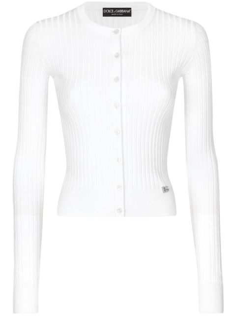 Dolce & Gabbana Ribbed-knit cardigan Women