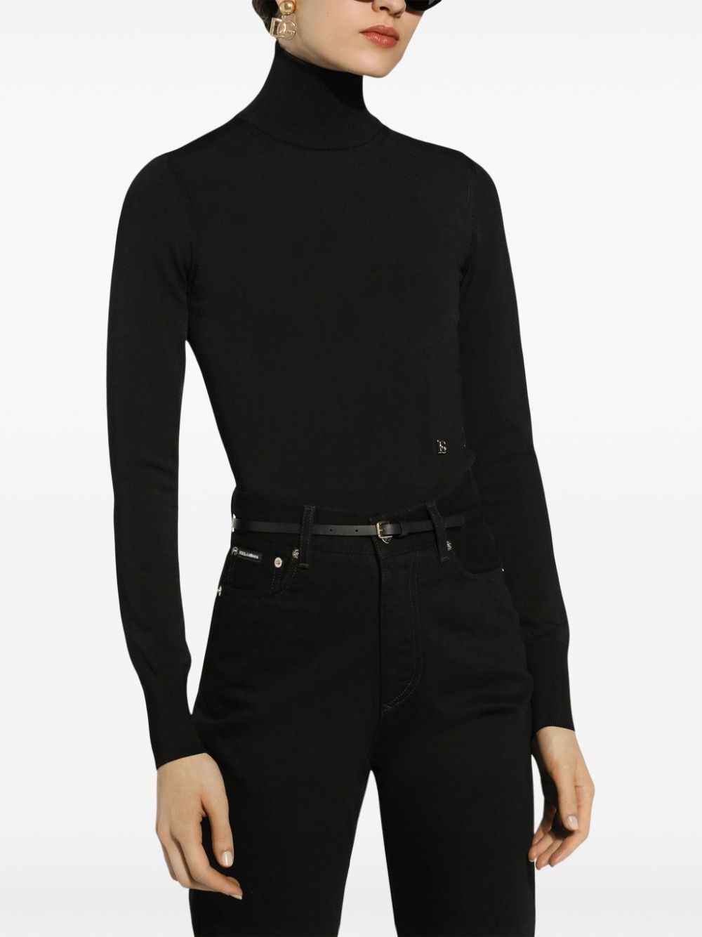 Dolce & Gabbana ribbed knit turtleneck Women