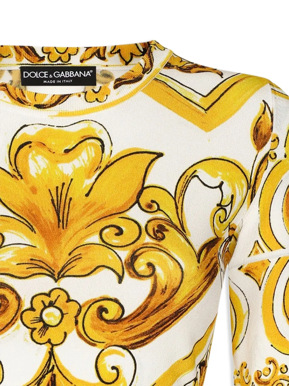 Dolce & Gabbana Majolica knit top | T-Shirts & Jersey Shirts | Image 2