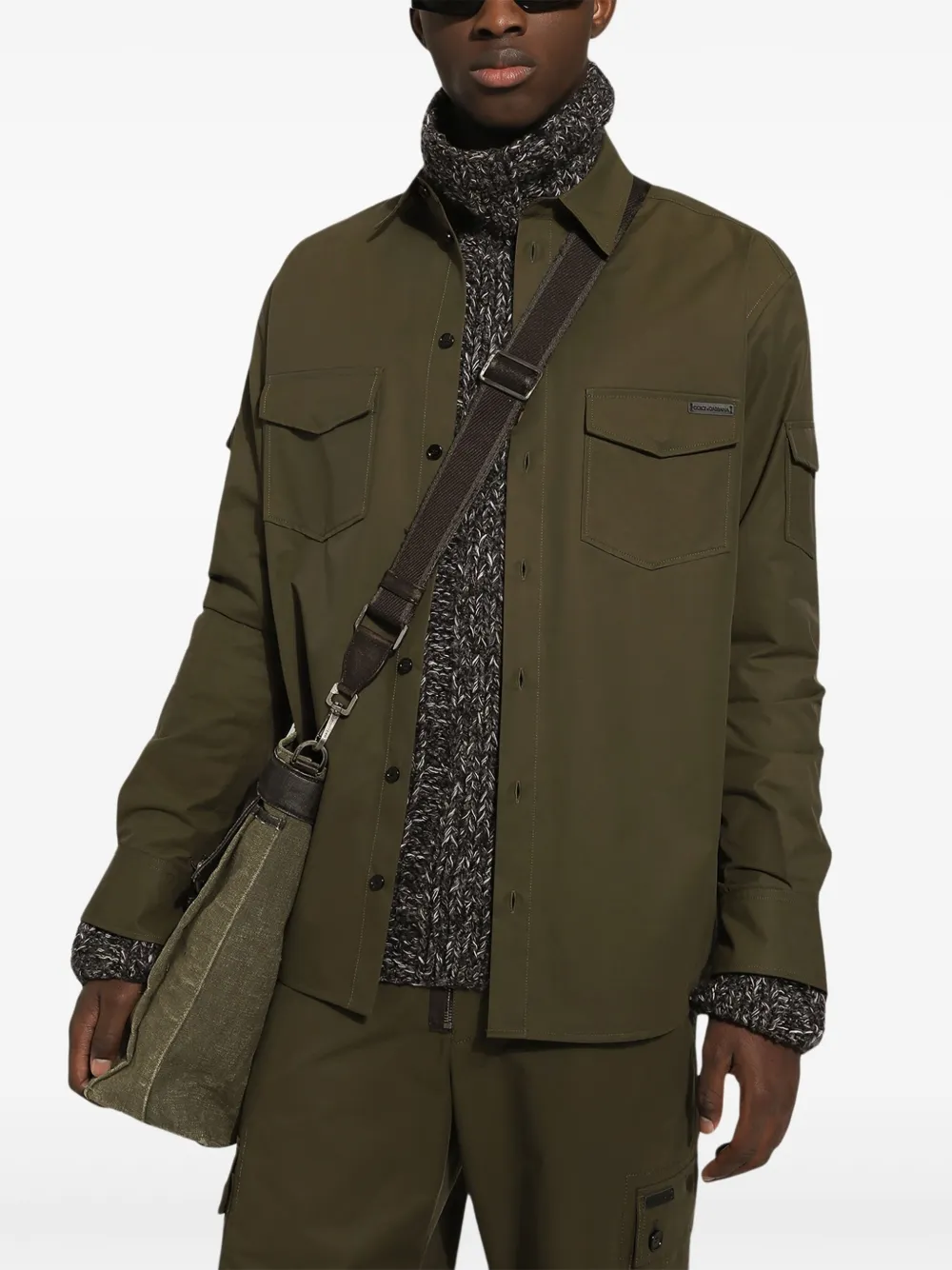 Dolce & Gabbana Button-up overhemd Grijs