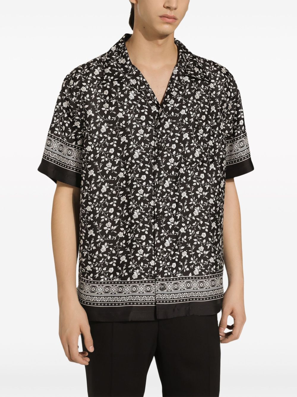 Affordable ETRO floral-print silk shirt Women