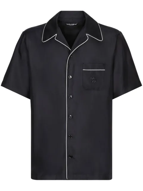 Dolce & Gabbana DG embroidery shirt 