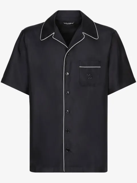 Dolce & Gabbana chemise à logo brodé