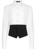 Dolce & Gabbana Two-color shirt - White