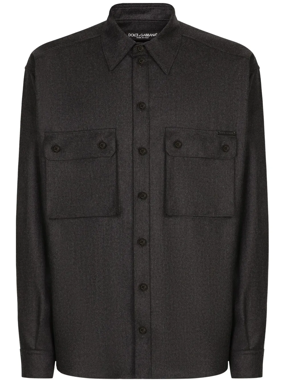 Dolce & Gabbana camisa con botones | gris | Image 1