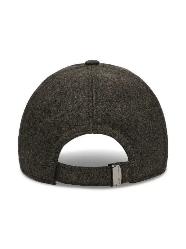 Dolce & Gabbana logo-embroidered Baseball Cap | Grey | FARFETCH