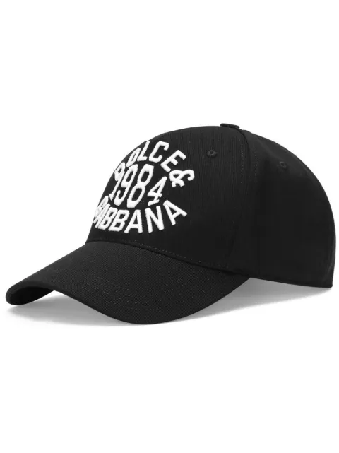 Dolce & Gabbana gorra con bordado