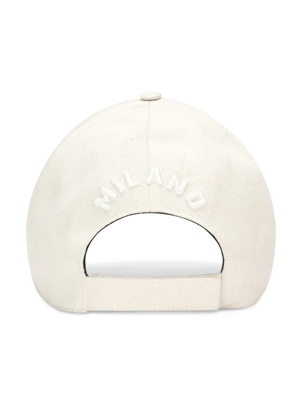 Dolce & Gabbana Logo-embroidered Baseball Cap In White