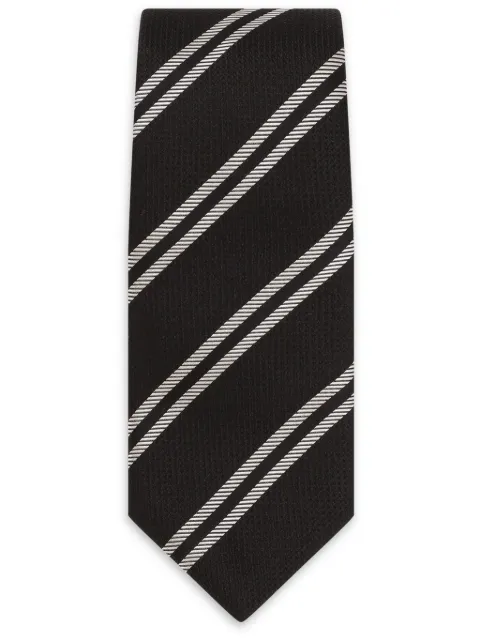Dolce & Gabbana striped silk tie 