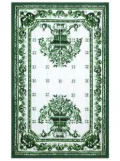 Dolce & Gabbana Majolica-print cotton beach towel - White