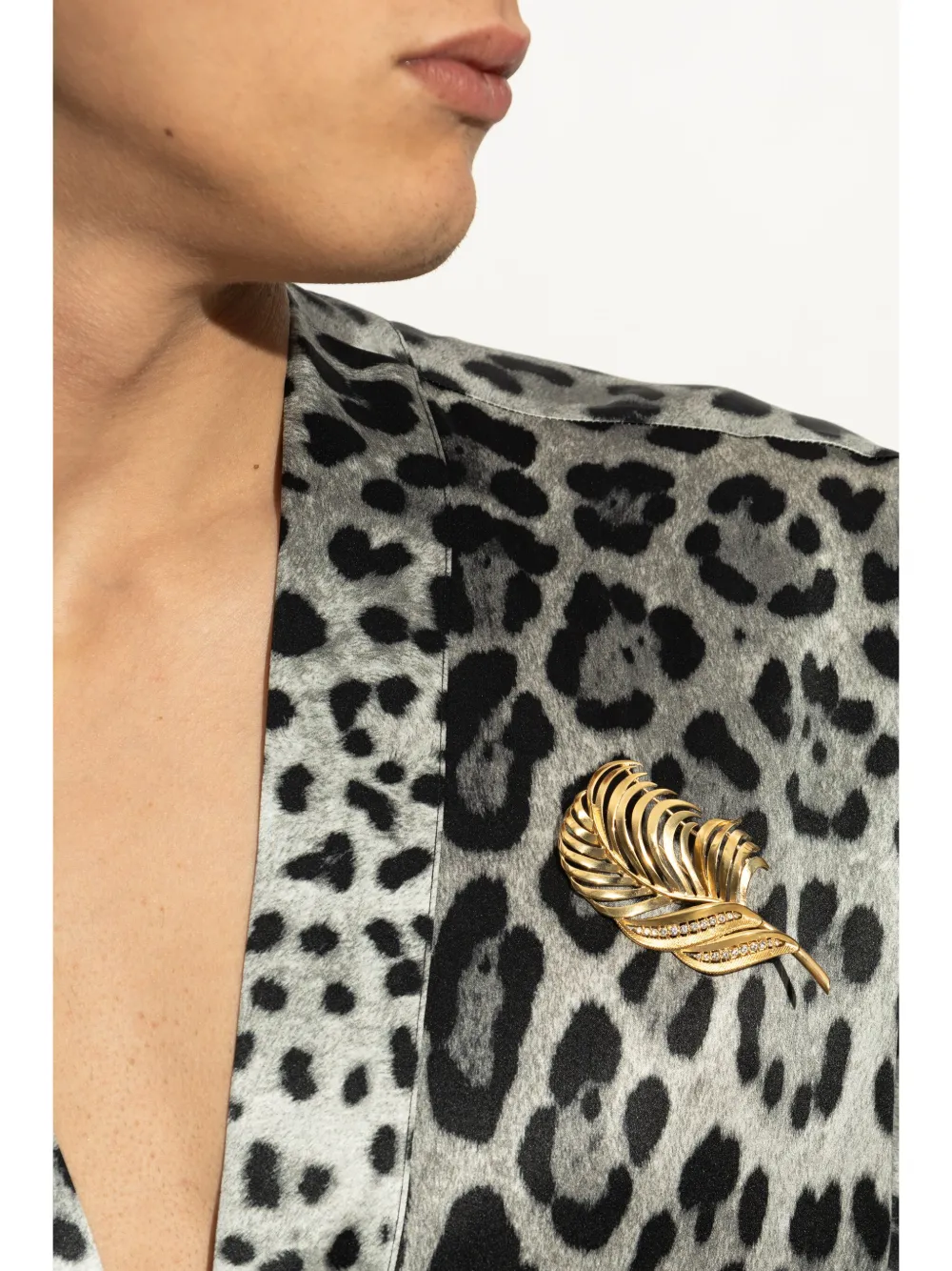 Dolce & Gabbana Messing broche - ZOO00 GOLD