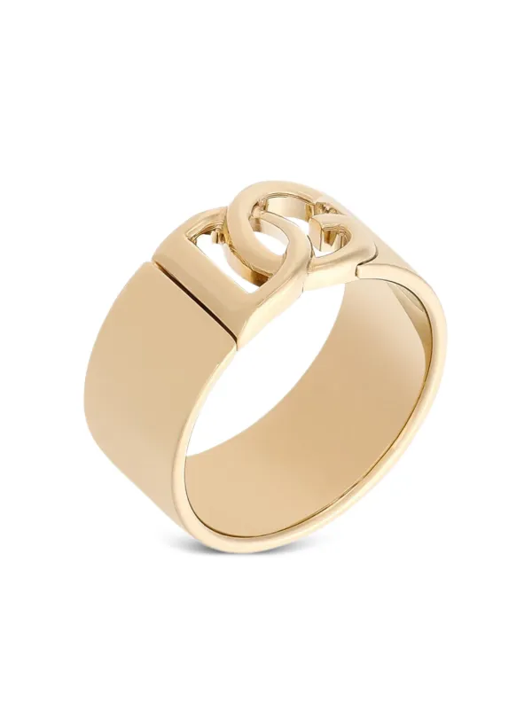 Dolce & Gabbana DG cut-out Band Ring | Gold | FARFETCH JO