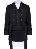 Thom Browne layered jacket - Black